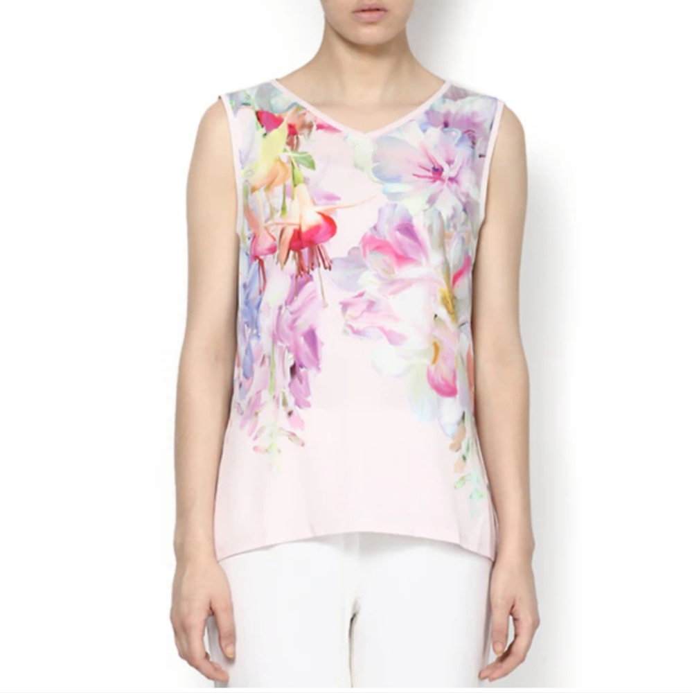 Ted Baker Pink Hanging Garden Blouse